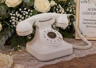 Unser Vintage-Gästetelefon